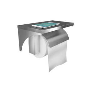 Manual Toilet Tissue Paper Holder With Mobile Stand
