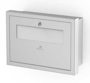 Stainless Steel Recessed Toilet Cover Dispenser