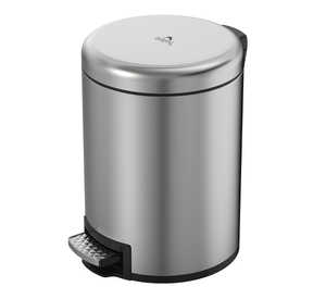 5 Liter Stainless Steel Round Pedal bin