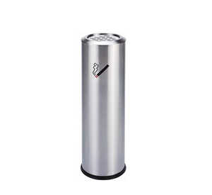 Stainless Steel Round Smoke Ash Barrel