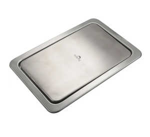 Rectangle Shape Table mount dustbin-lid swing bin