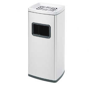 Stainless Steel Ashtray With Bin For Hotel