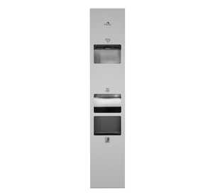 21 L Stainless Steel Recessed Panel With Waste Bin

