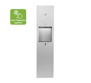 24 L Stainless Steel Recessed Panel With Waste Bin
