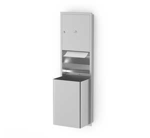 2 in 1 Recessed Panel with Waste Bin

