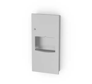 2 In 1 12 L Stainless Steel Recessed panel With Waste Receptacle
