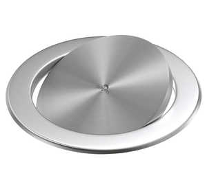 Table mount dustbin-lid swing bin 