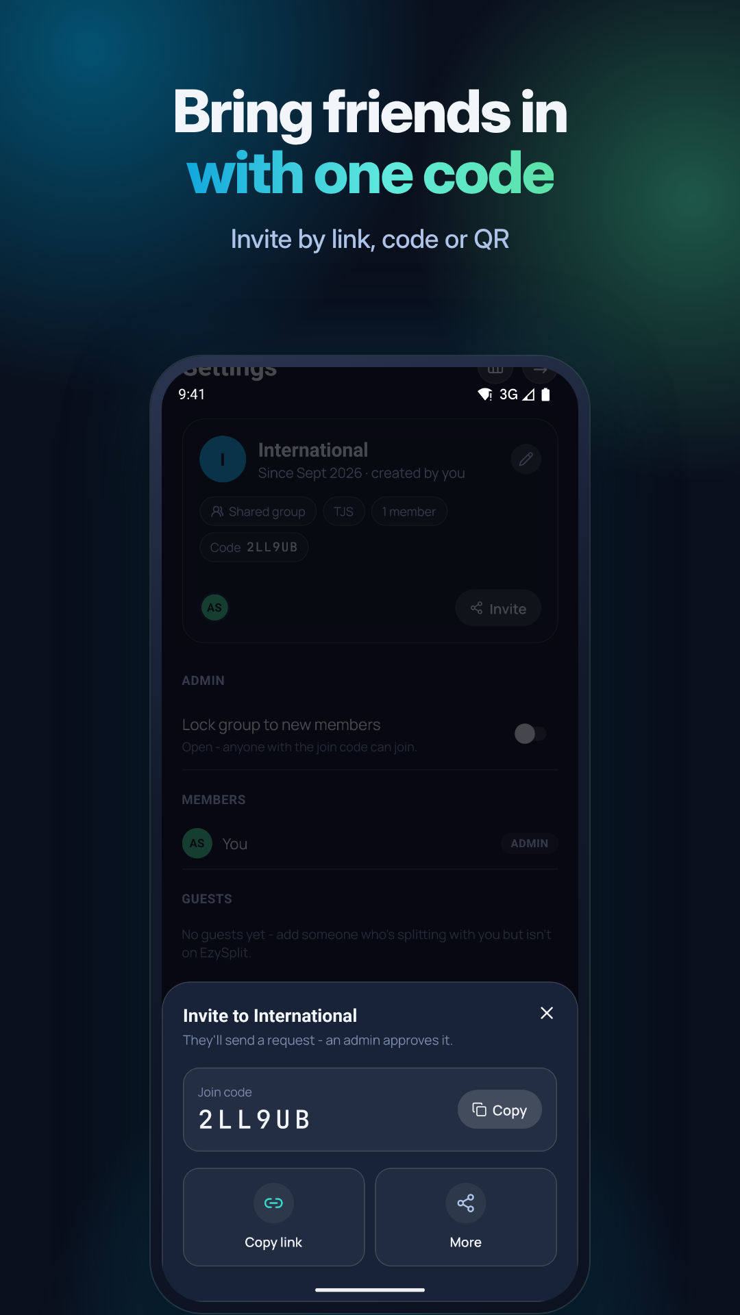 EzySplit screen 4