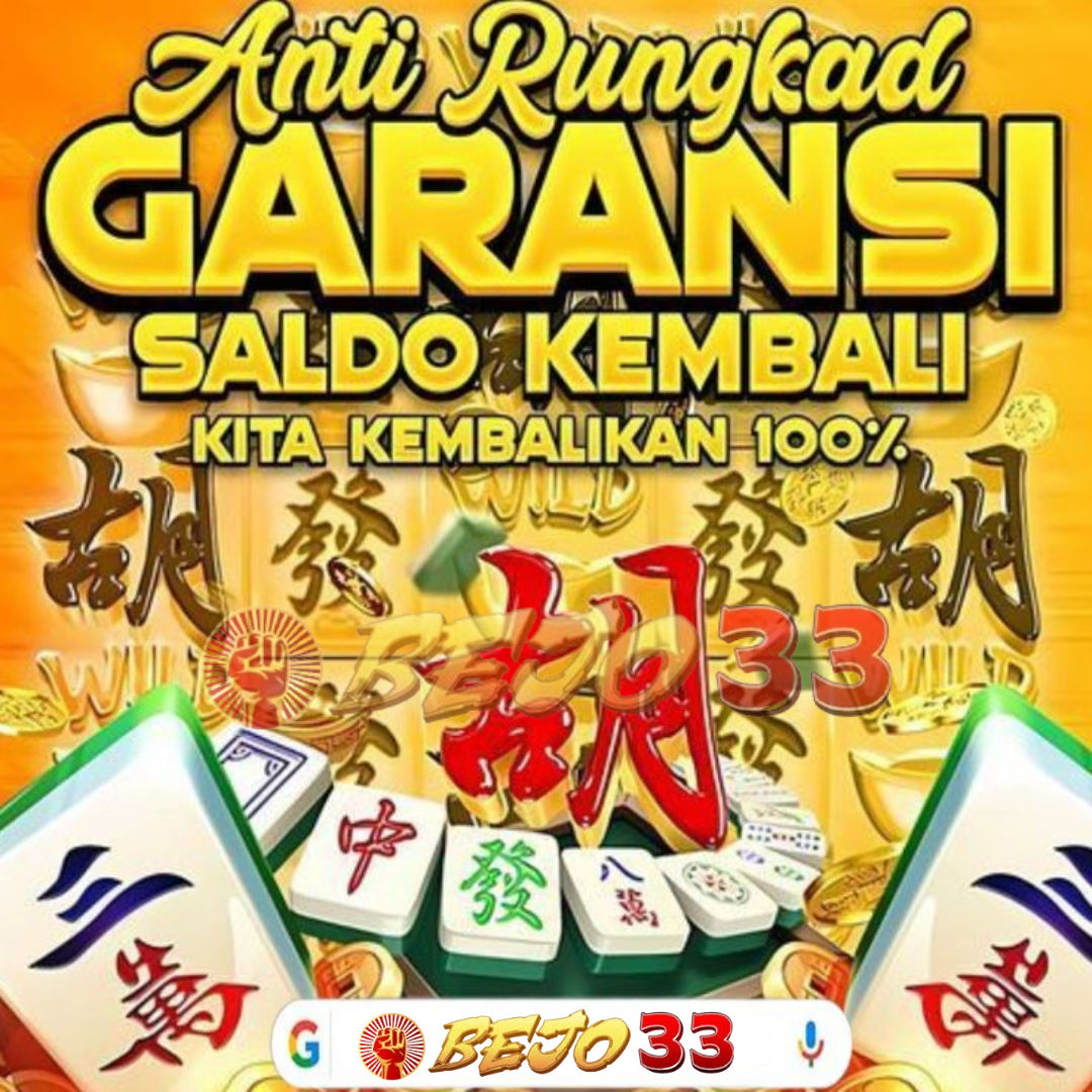 BEJO33: Pusat Demo Slot Gacor Pragmatic Play & Pg Soft Maxwin Hari ini