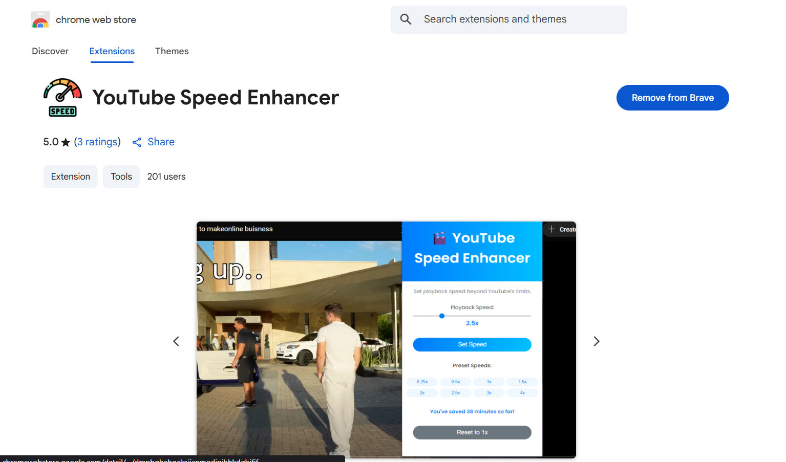 YouTube Speed Enhancer