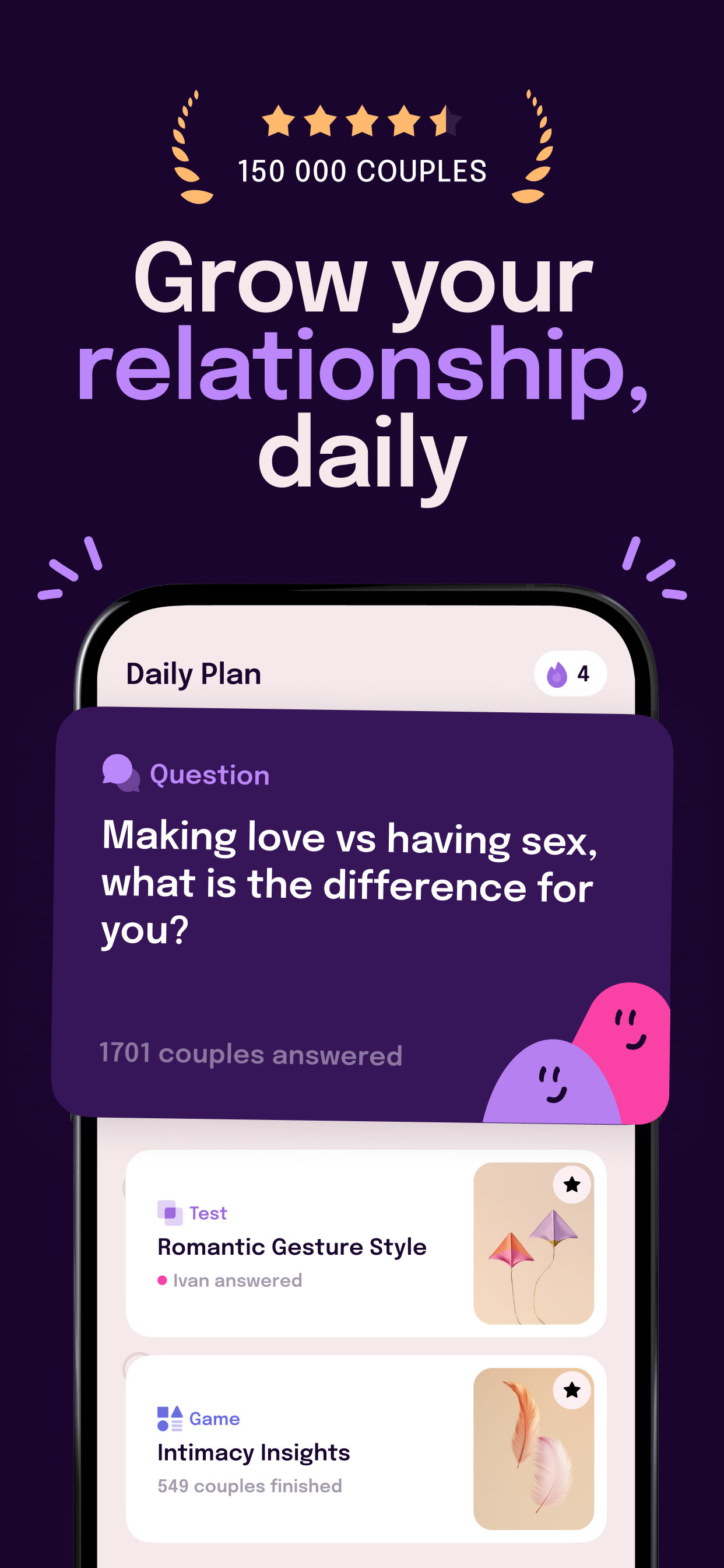 Nemlys Relationship App