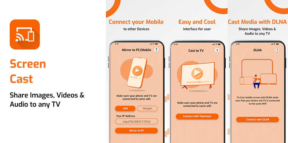 Screen Mirroring app