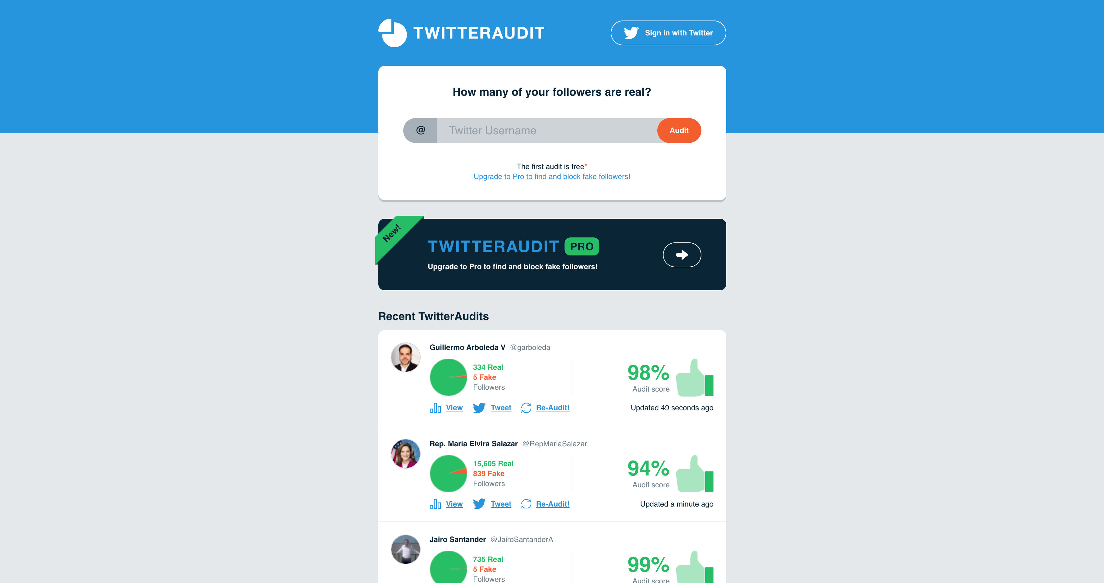 Twitter Audit