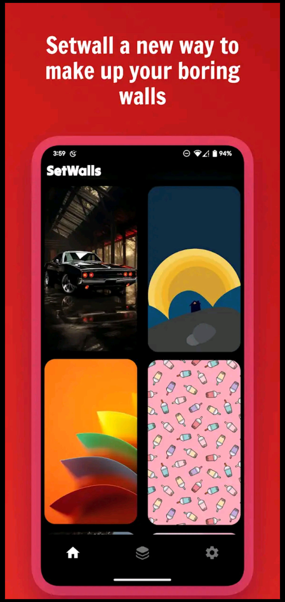 Setwalls wallpaper app