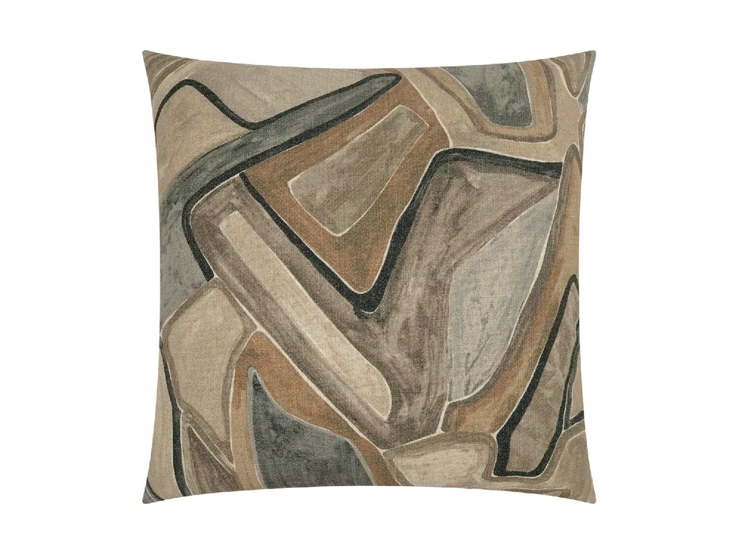 Picture of Abstract Brushstroke Throw Pillow
