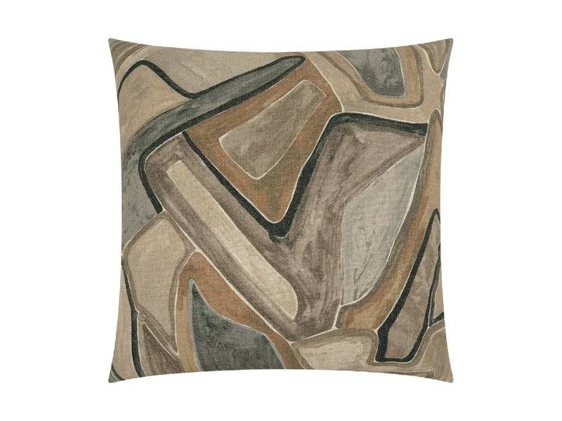 Picture of Abstract Brushstroke Throw Pillow