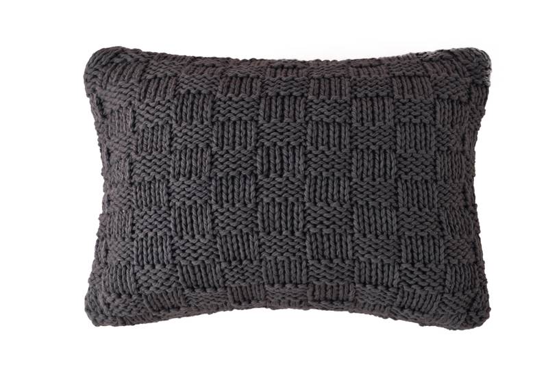 Picture of Chess Knit Dutch Euro Pillow