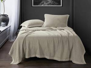 Picture of Stonewashed Cotton Waffle Queen Coverlet Set