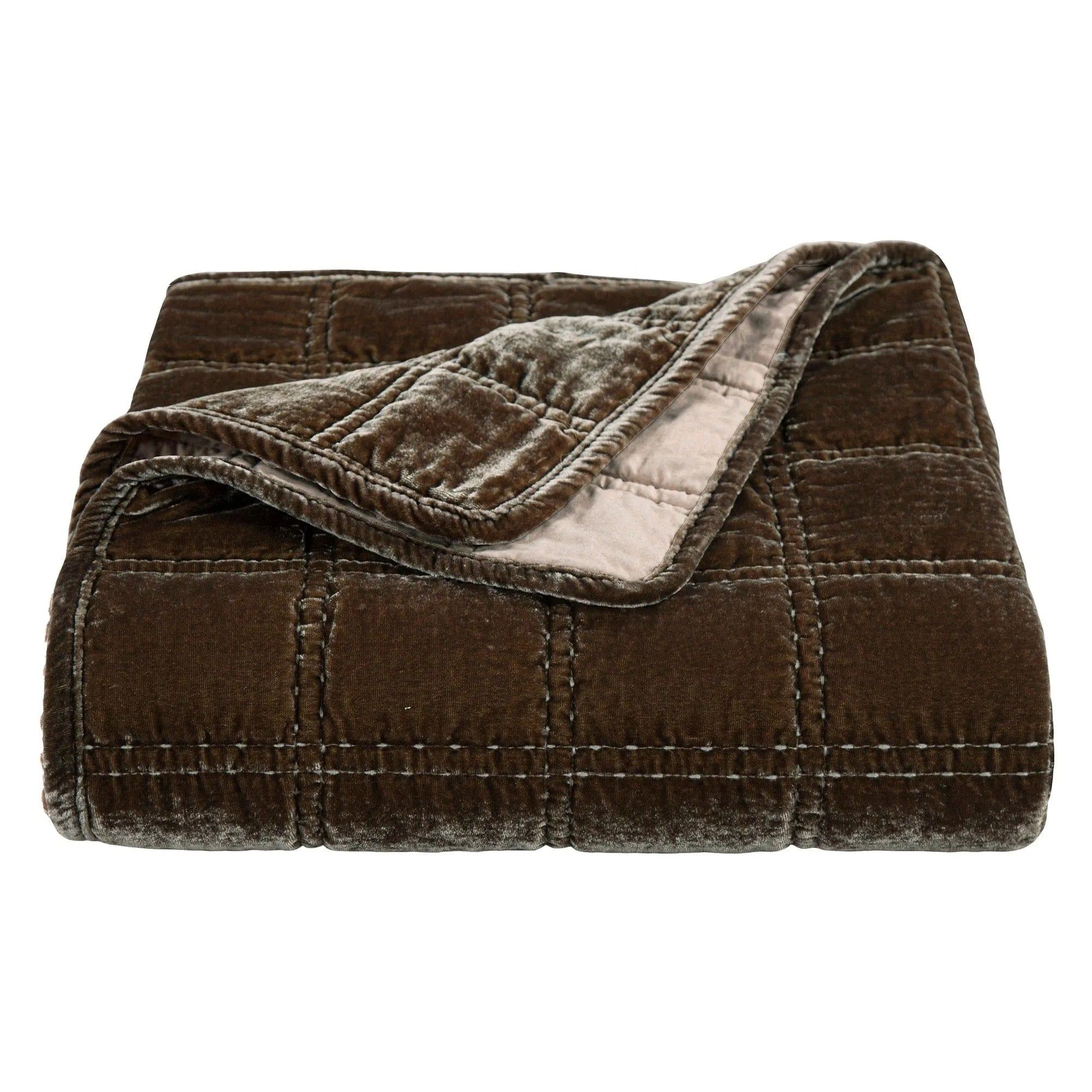 Picture of Quilted Plush Throw Blanket