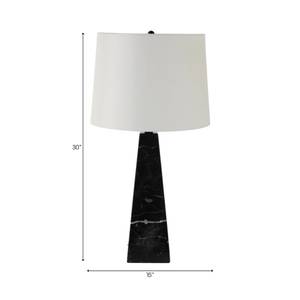 Picture of Tapered Marble Table Lamp