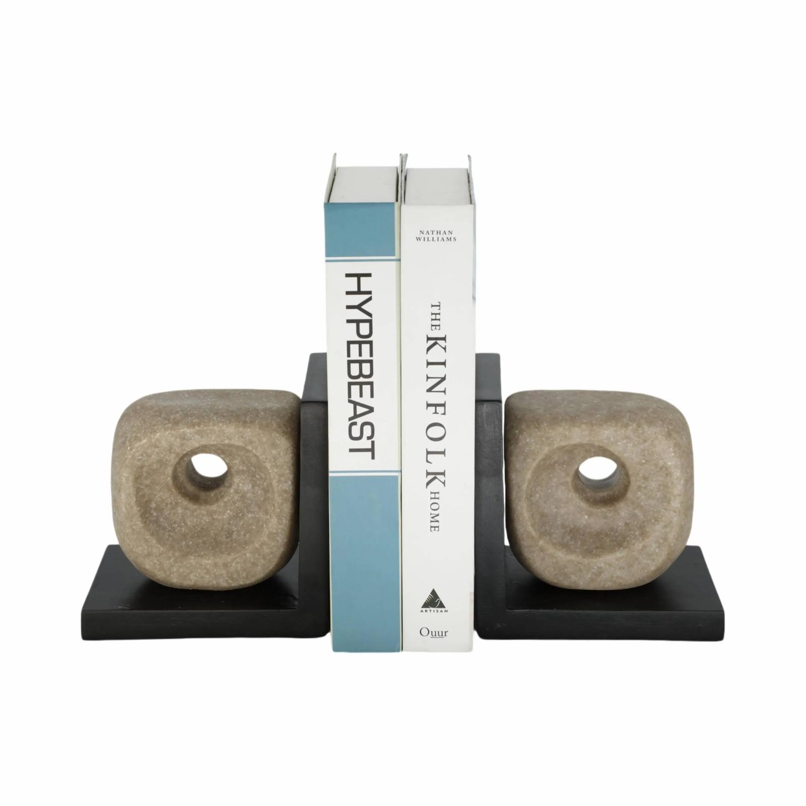 Picture of Geometric Bookend Set
