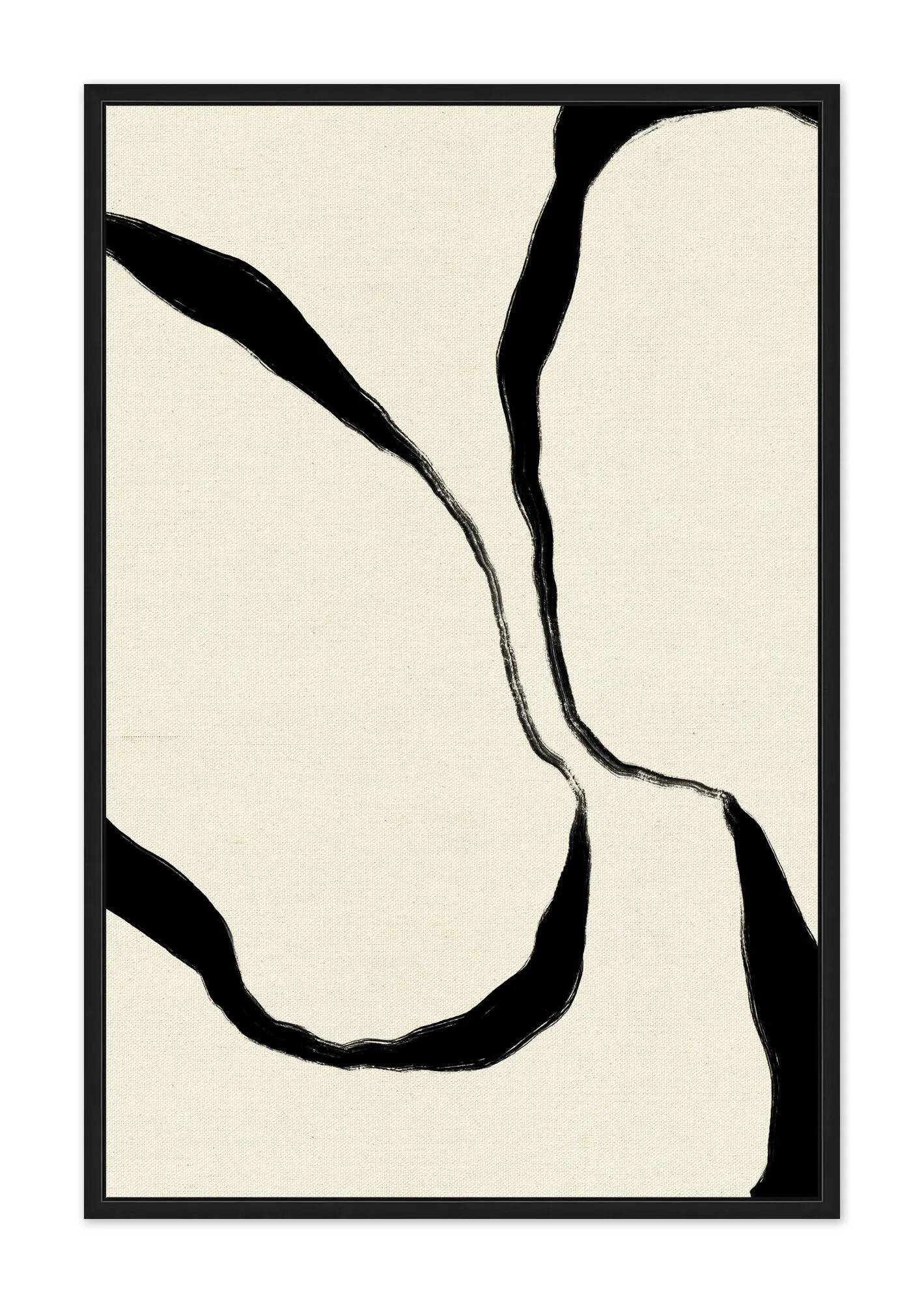 Picture of Ribbon Line Composition II Wall Art Set
