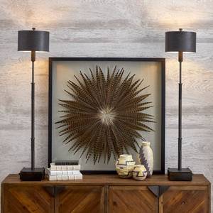 Picture of Feather Burst Shadow Box