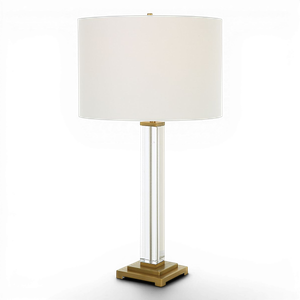 Picture of Crystal Column Table Lamp