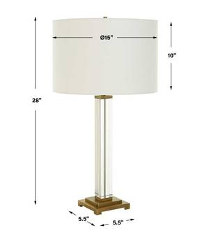 Picture of Crystal Column Table Lamp