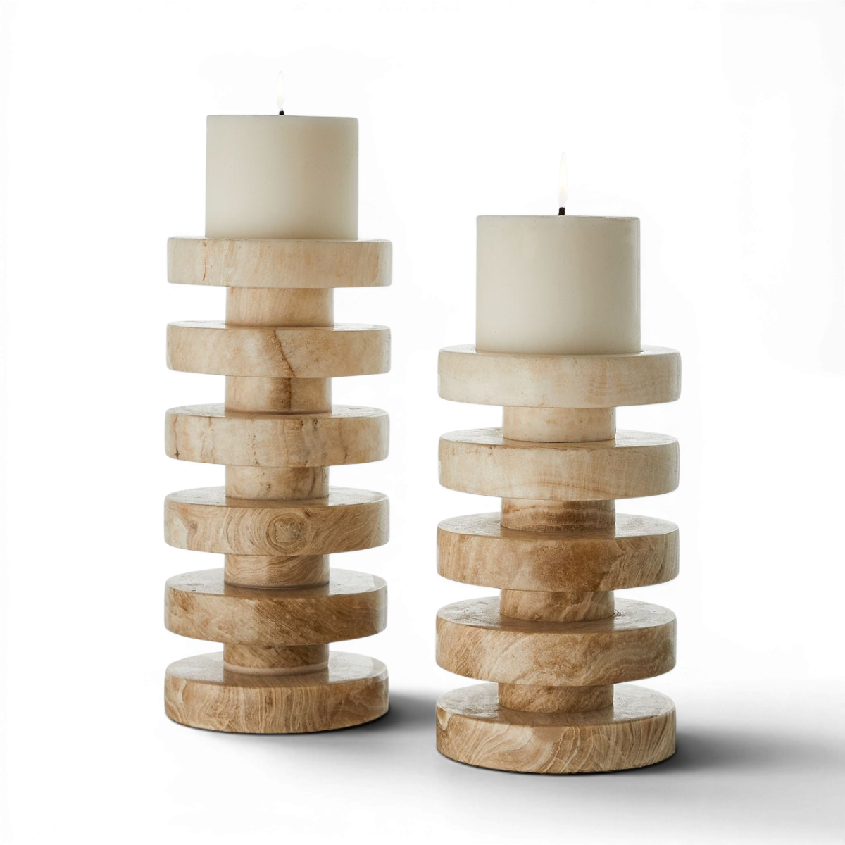 Picture of Emora Pillar Candleholder Set