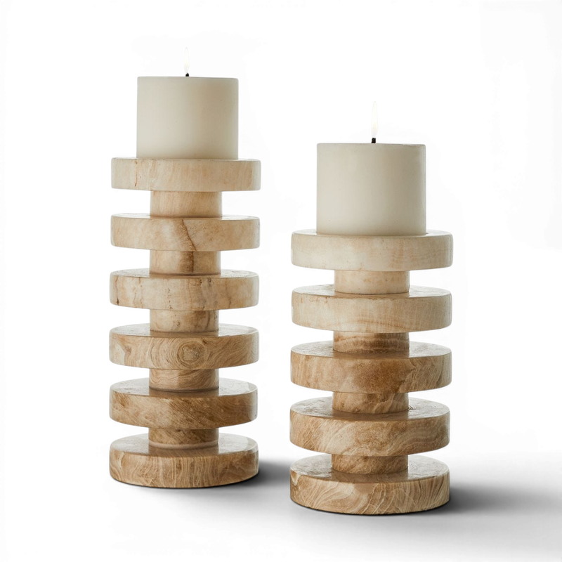 Picture of Emora Pillar Candleholder Set