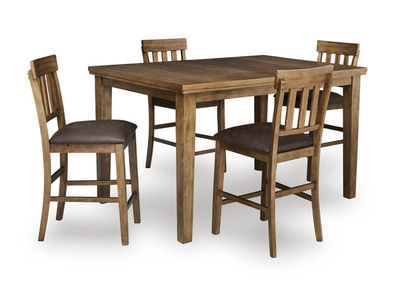 Picture of Broxtyn Counter Height Dining Table & 4 Stools