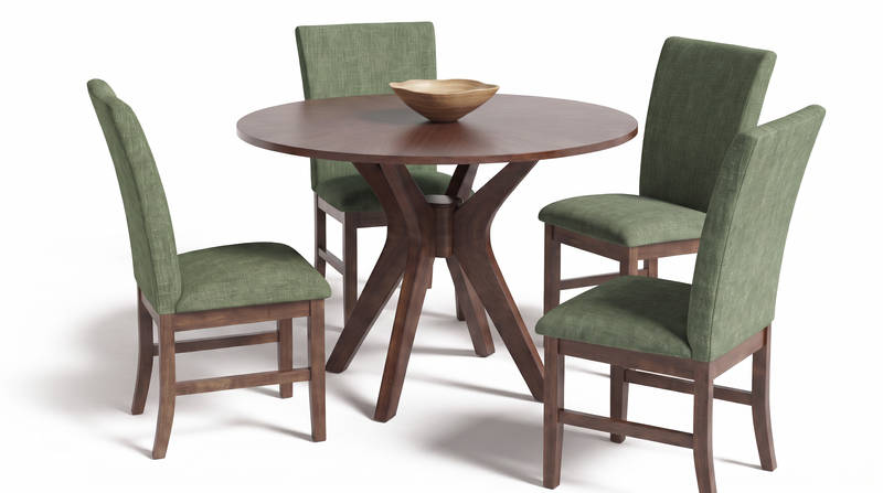Picture of Santa Barbara Dining Table & 4 Chairs