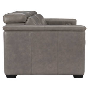 Picture of Lioni Charcoal Leather Sofa