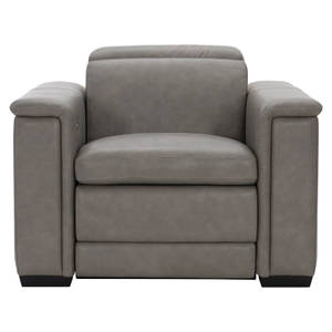 Picture of Lioni Charcoal Leather Chair