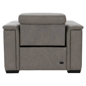 Picture of Lioni Charcoal Leather Chair
