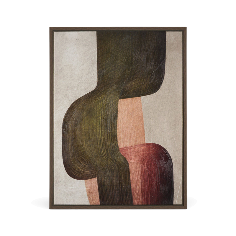 Picture of Alma Metal Brushes I Framed Wall Art