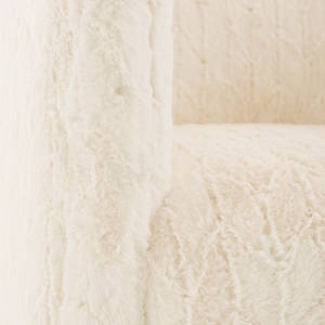 Picture of Aline White Swivel Chair