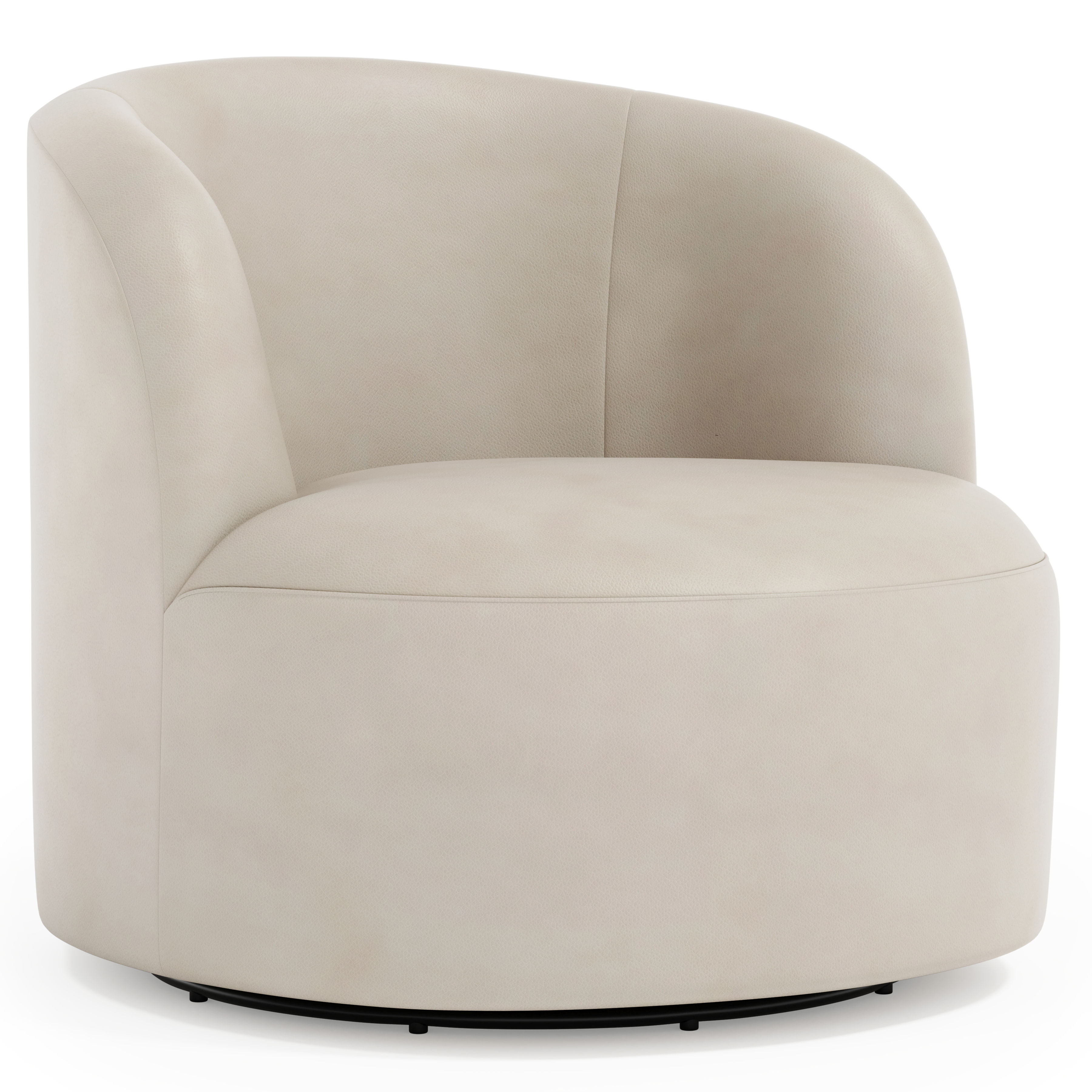 Picture of Elle Leather Swivel Chair - SO