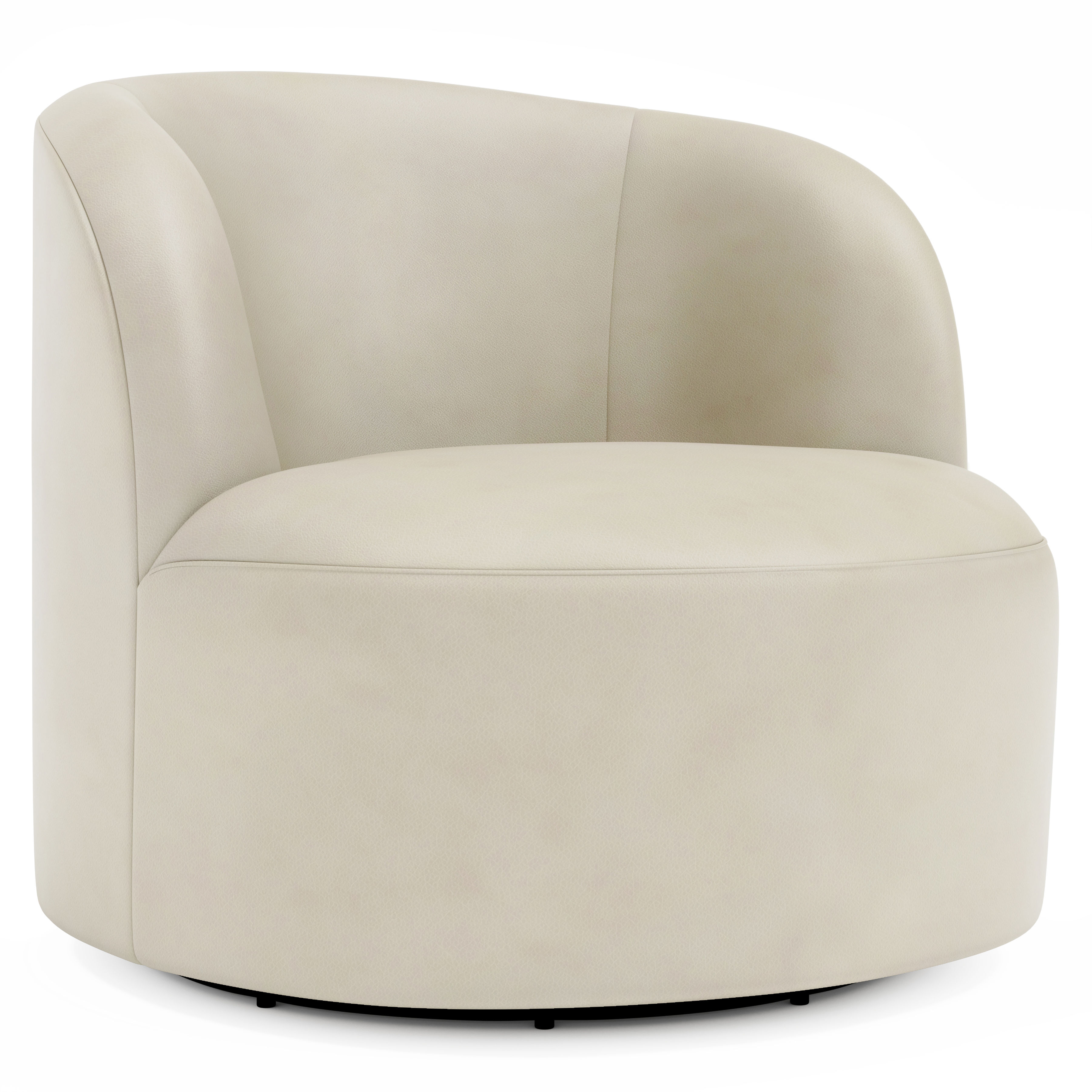 Picture of Elle Leather Swivel Chair - SO