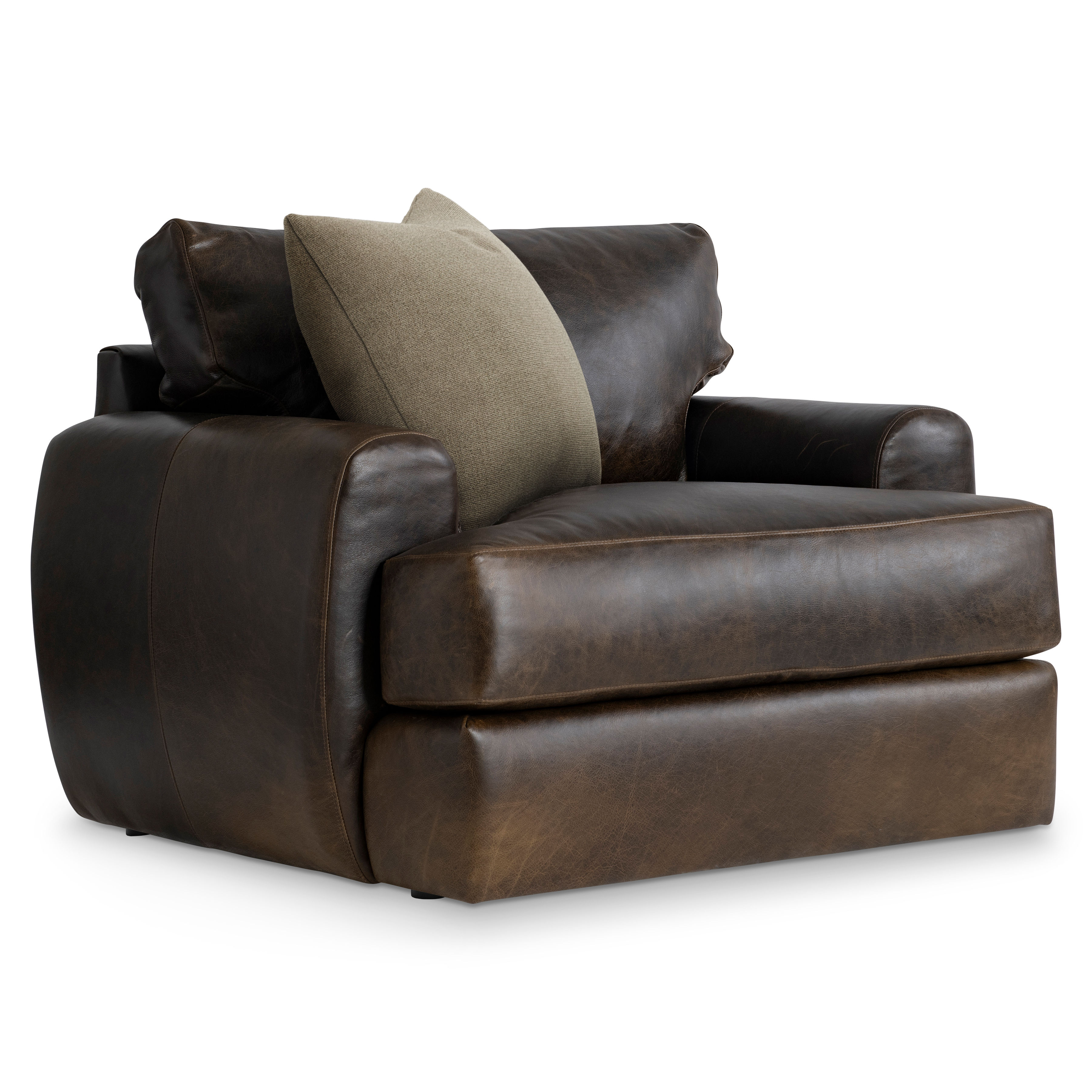 Picture of Cameron Leather Swivel Chair