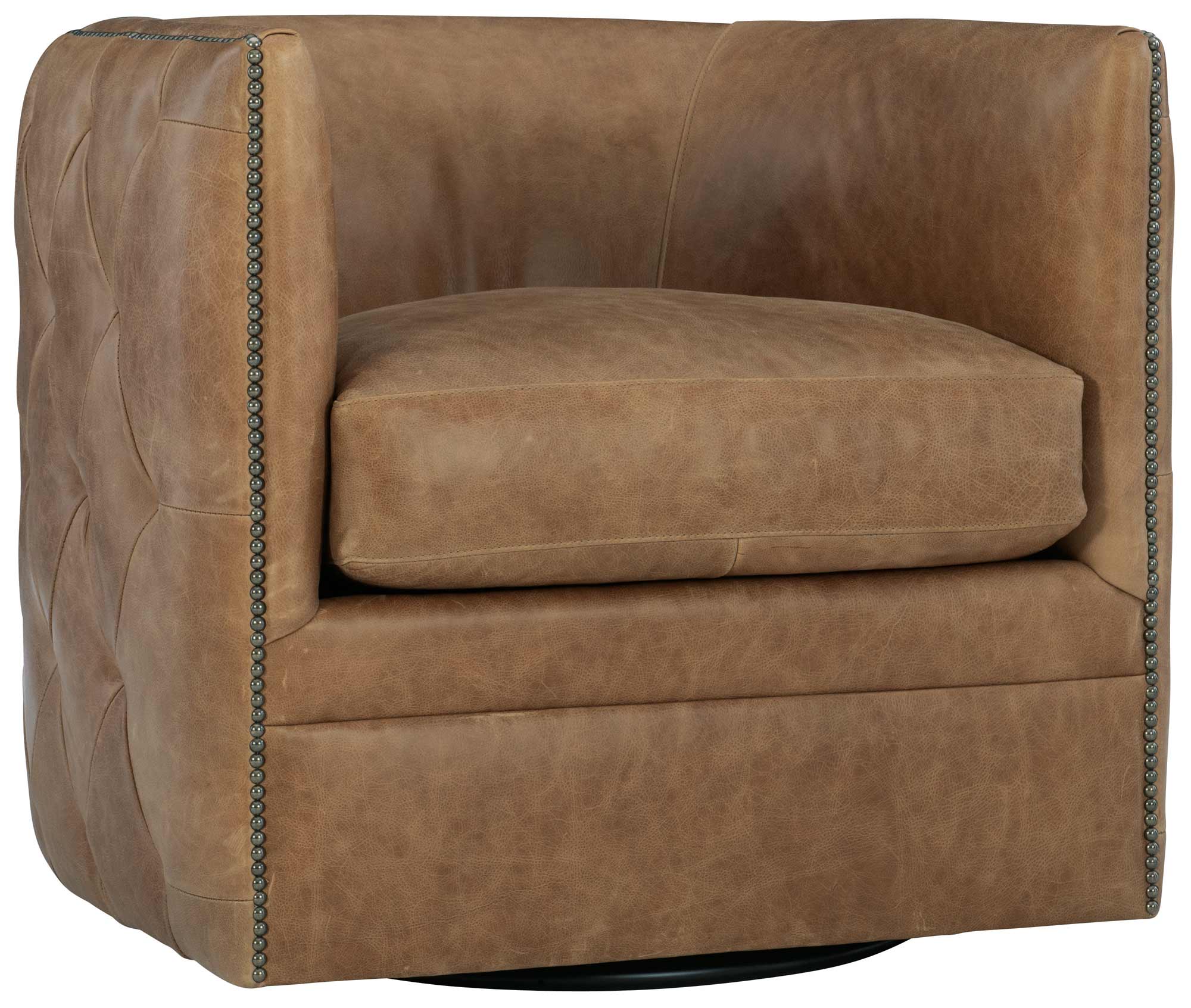 Picture of Palazzo Leather Swivel Chair