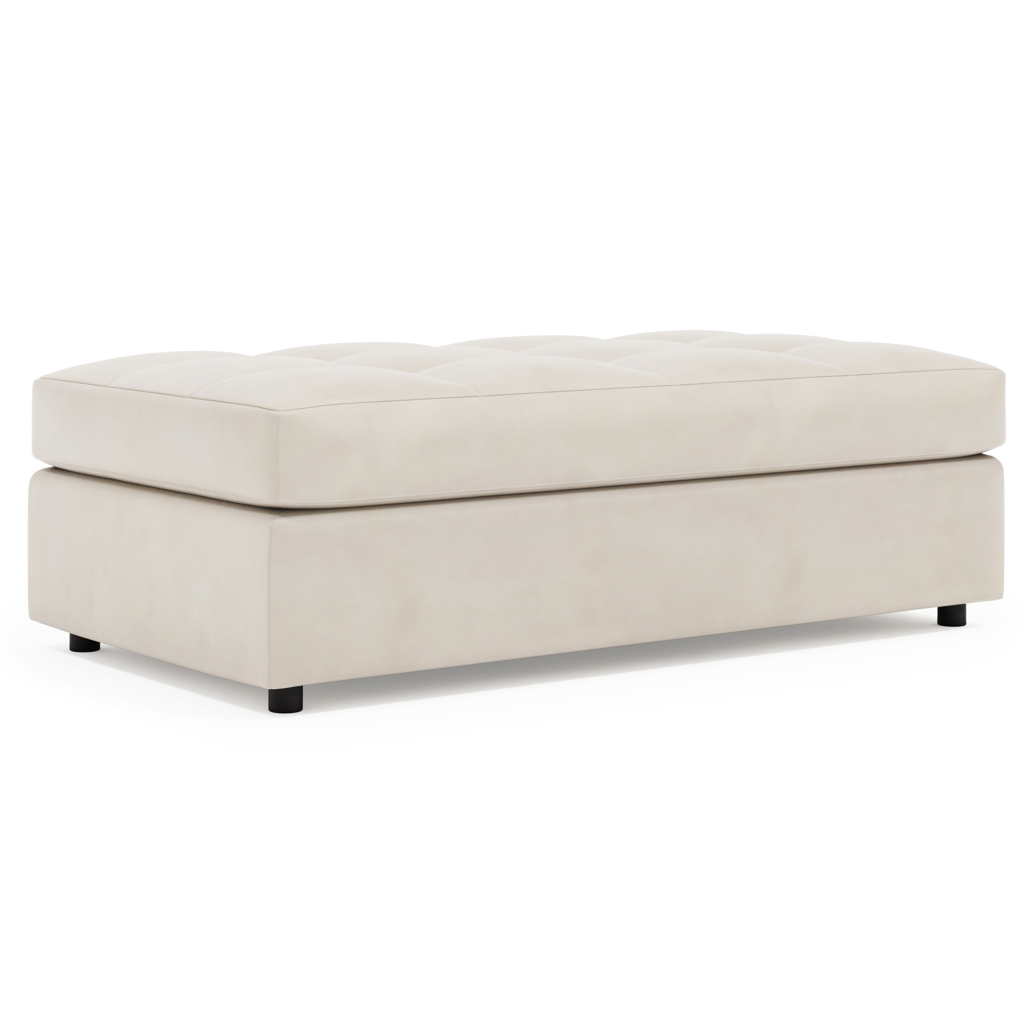 Picture of Nest Leather Ottoman - SO