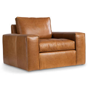 Picture of Nest Leather Swivel Chair