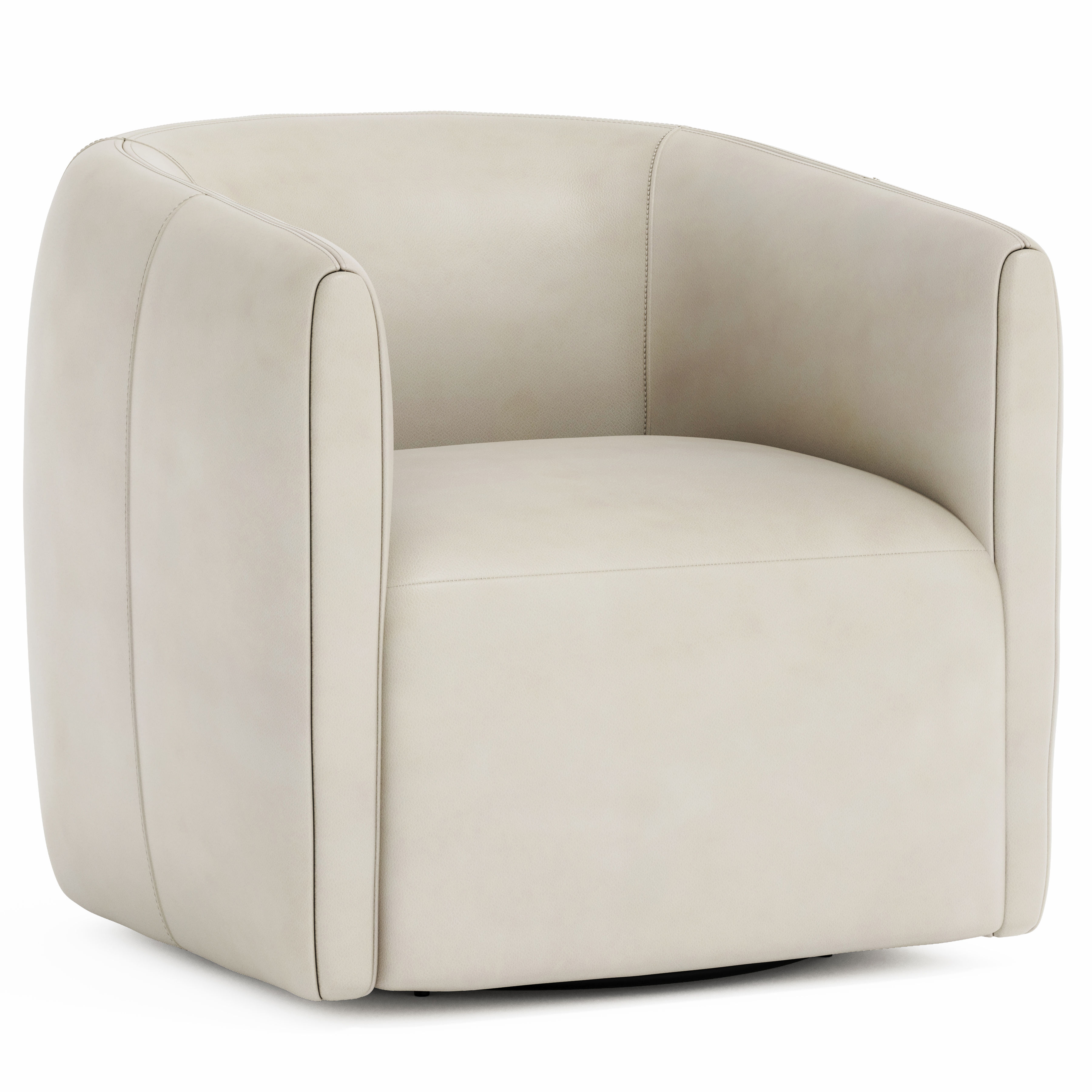 Picture of Aline Leather Swivel Chair