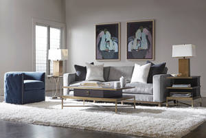 Picture of Palazzo Fabric Swivel Chair