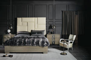 Picture of Mosaic Panel Bed