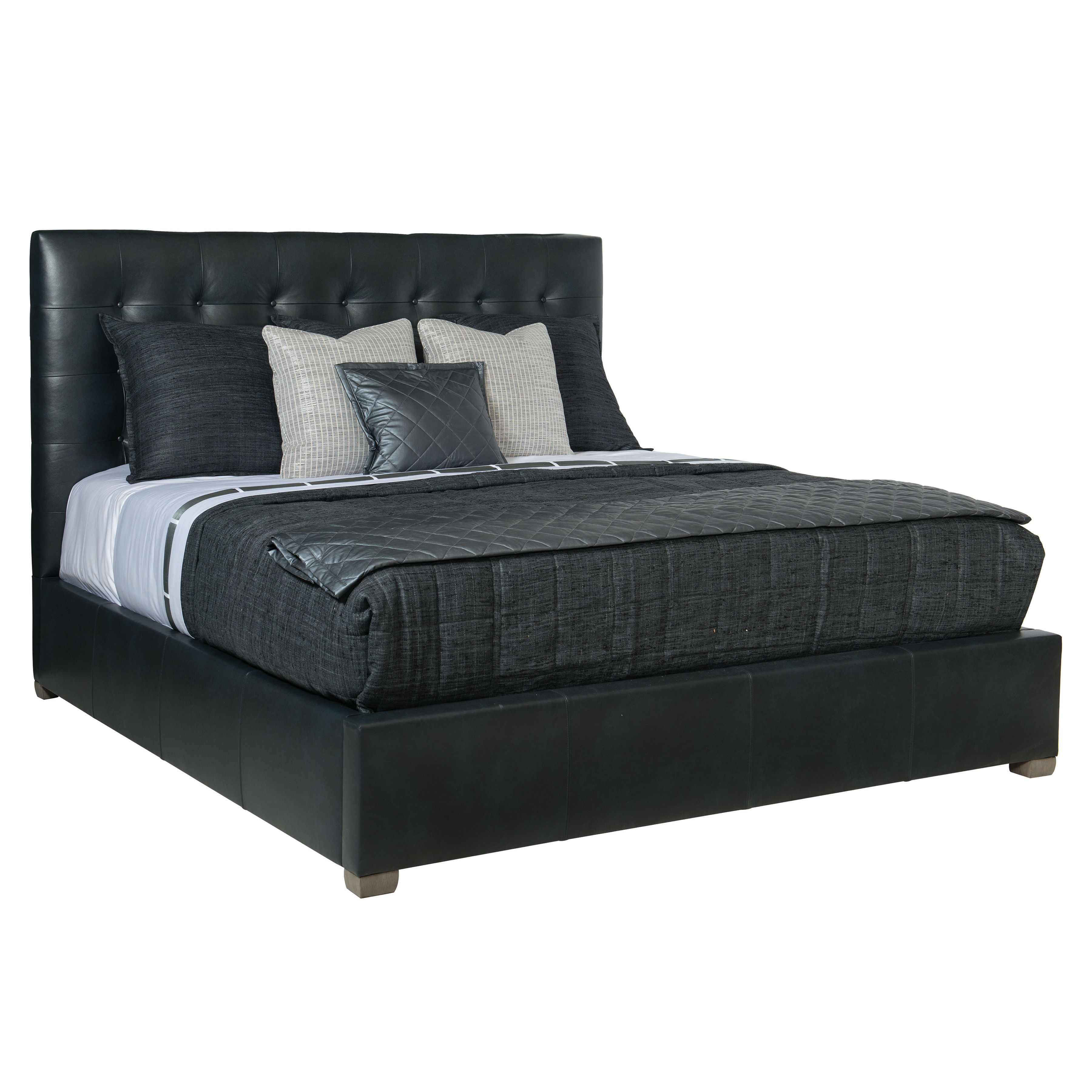 Picture of Avery Leather Panel Bed - SO
