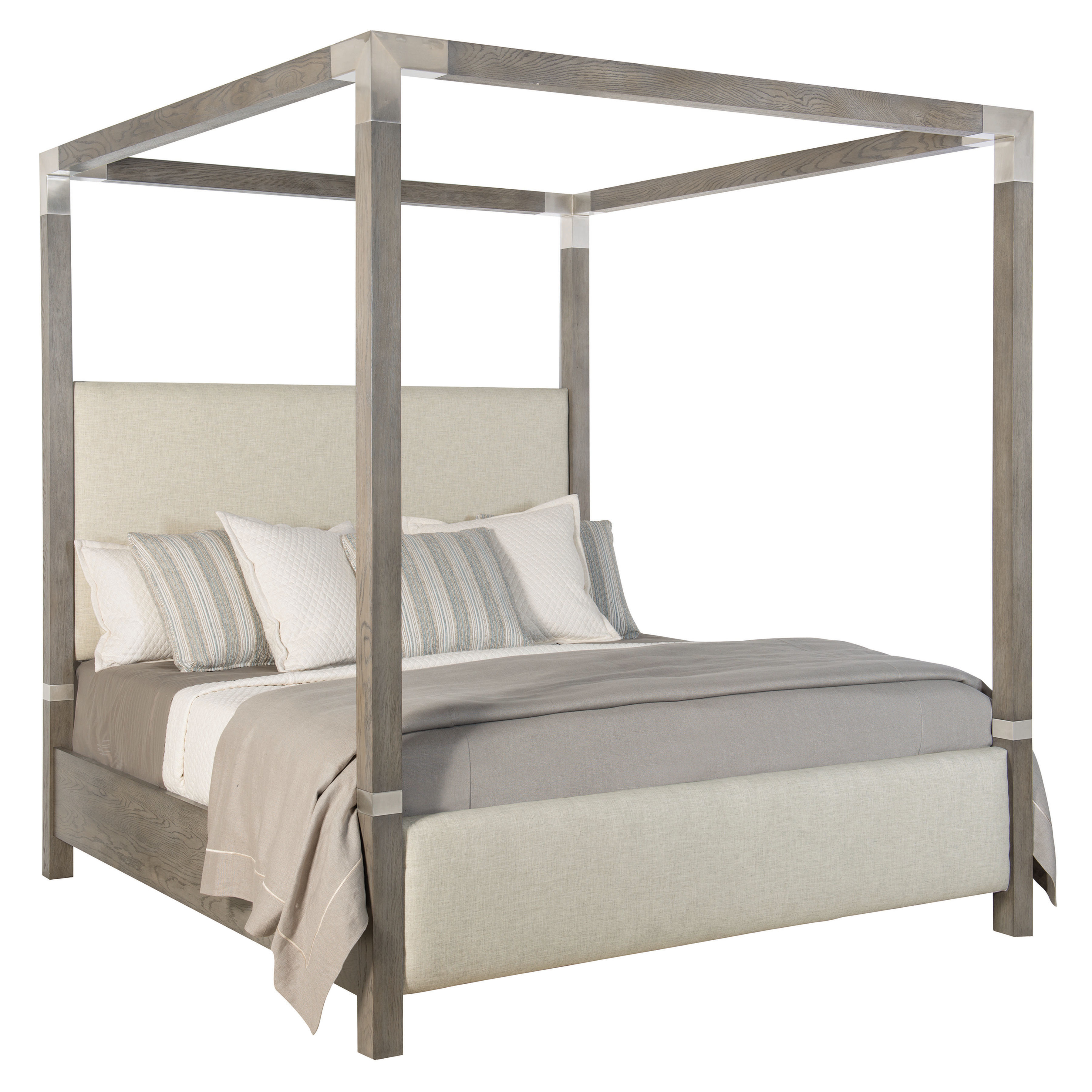 Picture of Palma Fabric Canopy Bed - SO