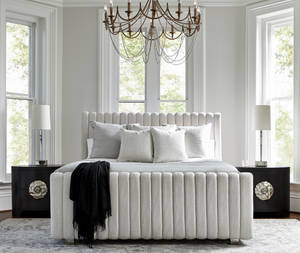 Picture of Silhouette Panel Bed